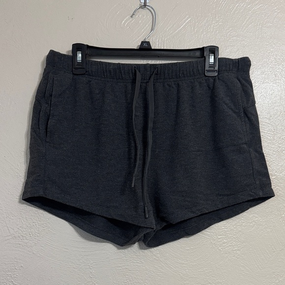 Baleaf Women's Charcoal Athletic Shorts - Picture 1 of 9